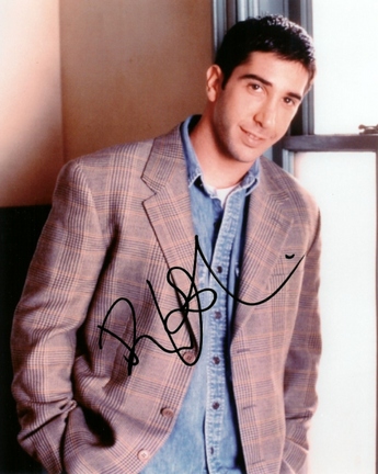 David Schwimmer Autographed "Friends" 8" x 10" Photograph (Unframed)