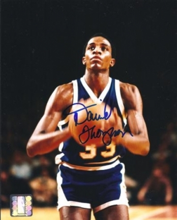 David Thompson Autographed 8" x 10" Photograph (Unframed)