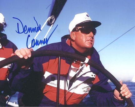 Dennis Connor Autographed Boating 8" x 10" Photograph (Unframed)