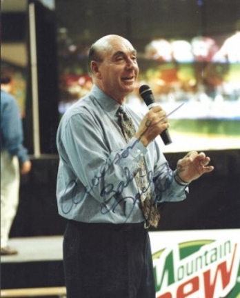 Dick Vitale Autographed 8" x 10" Photograph with "Awesome Baby" Inscription (Unframed)