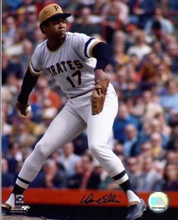 Doc Ellis Autographed Pittsburgh Pirates 8" x 10" Photograph (Deceased) (Unframed)