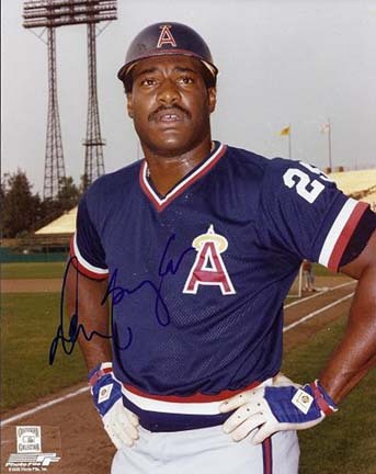 Don Baylor Autographed California Angels 8" x 10" Photograph (Unframed)