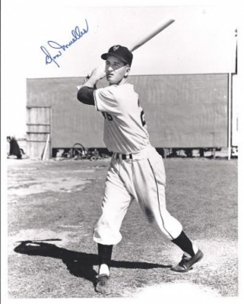 Don Mueller Autographed New York Mets 8" x 10" Photograph (Unframed)