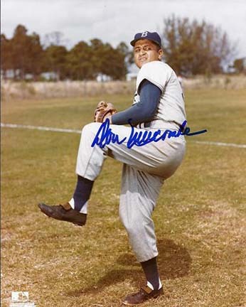 Don Newcombe Autographed Brooklyn Dodgers 8" x 10" Photograph (Unframed)