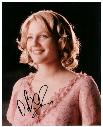Drew Barrymore Autographed 8" x 10" Photograph (Unframed)