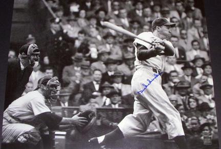 Duke Snider "At Bat" Autographed Brooklyn Dodgers 16" x 20" Photograph Two Time World Series Champio