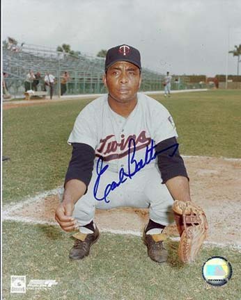 Earl Battey Autographed Minnesota Twins 8" x 10" Photograph (Deceased) (Unframed)