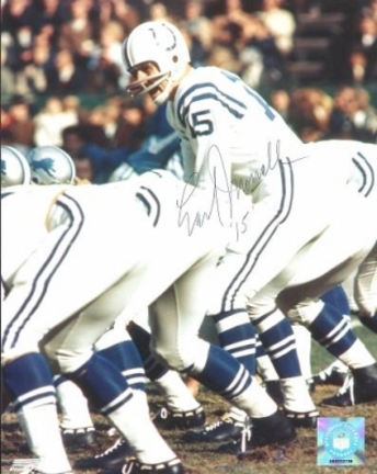 Earl Morrall Autographed Baltimore Colts 8" x 10" Photograph (Unframed)