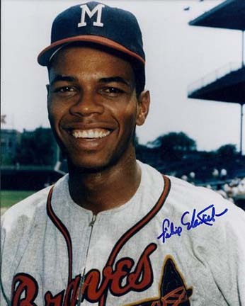 Felix Mantilla Autographed Milwaukee Braves 8" x 10" Photograph (Unframed)