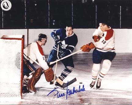 Frank Mahovich Autographed Toronto Maple Leafs 8" x 10" Photograph Hall of Famer (Unframed)