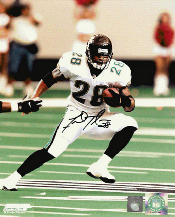 Fred Taylor Autographed "Action" 8" x 10" Photograph (Unframed)