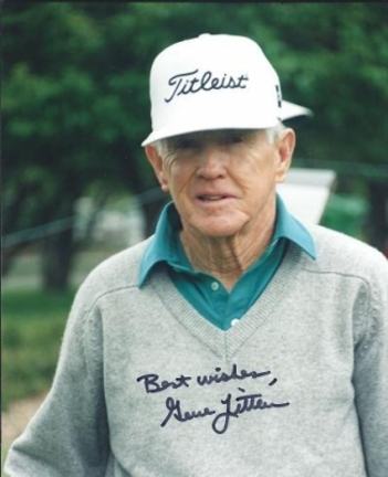 Gene Littler Autographed Golf 8" x 10" Photograph (Unframed)