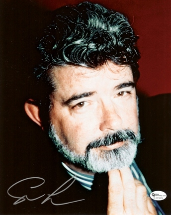 George Lucas Autographed 8" x 10" Photograph (Unframed)