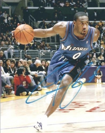 Gilbert Arenas Autographed Washington Wizards 8" x 10" Photograph (Unframed)