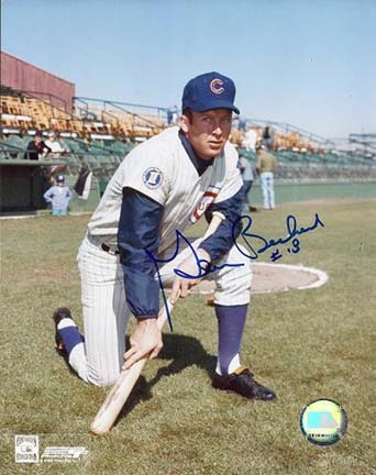 Glenn Beckert Autographed Chicago Cubs 8" x 10" Photograph (Unframed)