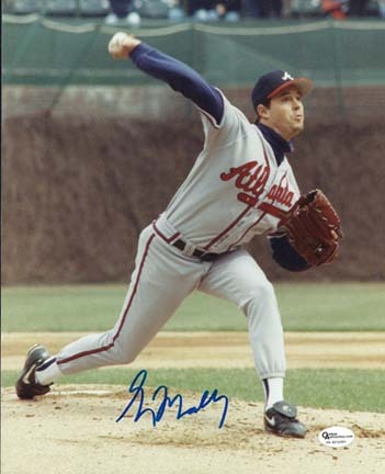 Greg Maddux Autographed "Action" Atlanta Braves 8" x 10" Photograph (Unframed)