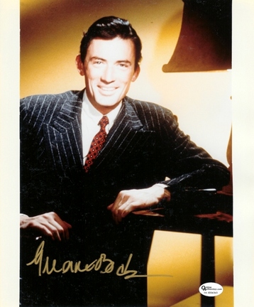 Gregory Peck Autographed 8" x 10" Photograph (Unframed)