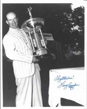 Harry Cooper Autographed Golf 8" x 10" Photograph (Unframed)