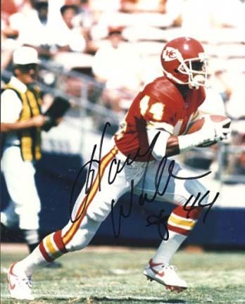 Harvey Williams Autographed Kansas City Chiefs 8" x 10" Photograph (Unframed)