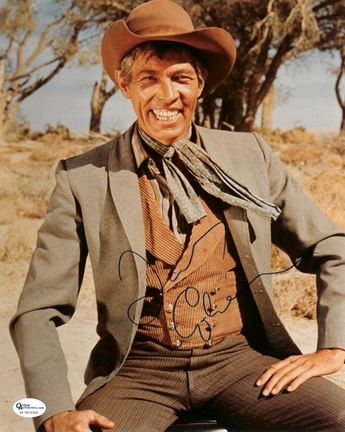 James Coburn Autographed "Bonanza" 8" x 10" Photograph (Unframed)