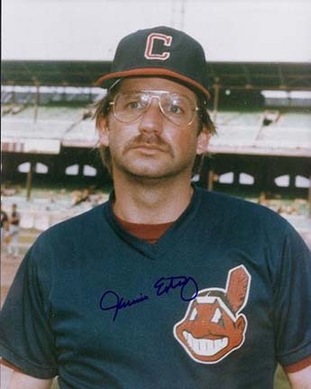 Jamie Easterly Autographed Cleveland Indians 8" x 10" Photograph (Unframed)