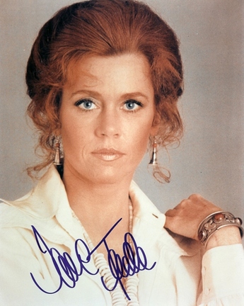 Jane Fonda Autographed 8" x 10" Photograph (Unframed)