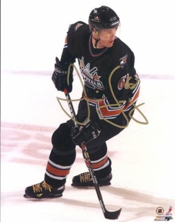 Jaromir Jagr Autographed Washington Capitals 8" x 10" Photograph (Unframed)