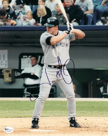 Jason Giambi Autographed New York Yankees 8" x 10" Photograph (Unframed)