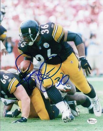 Jerome Bettis Autographed Pittsburgh Steelers 8" x 10" Photograph (Unframed)