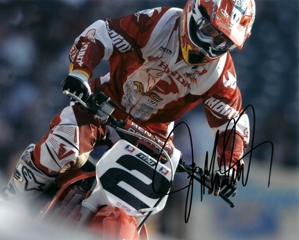 Jeremy McGrath Autographed Motorcross 8" x 10" Photograph (Unframed)