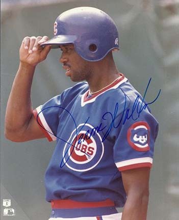 Jerome Walton Autographed Chicago Cubs 8" x 10" Photograph (Unframed)