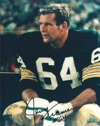 Jerry Kramer Autographed Green Bay Packers 8" x 10" Photograph (Unframed)