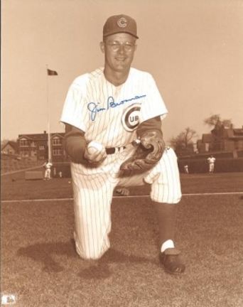 Jim Brosnan Autographed Chicago Cubs 8" x 10" Photograph (Deceased) (Unframed)