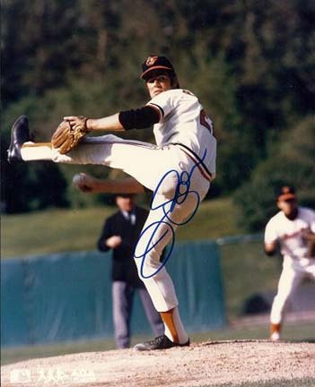 Jim Palmer Autographed Baltimore Orioles 8" x 10" Photograph (Unframed)