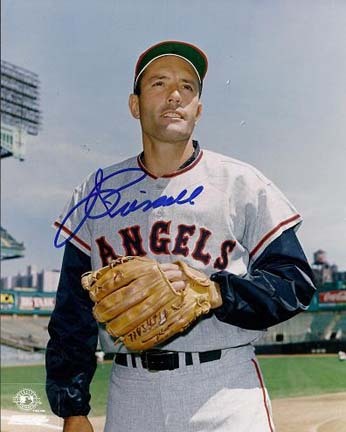 Jim Piersall Autographed California Angels 8" x 10" Photograph (Unframed)
