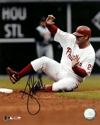 Jim Thome Autographed Philadelphia Phillies 8" x 10" Photograph (Unframed)