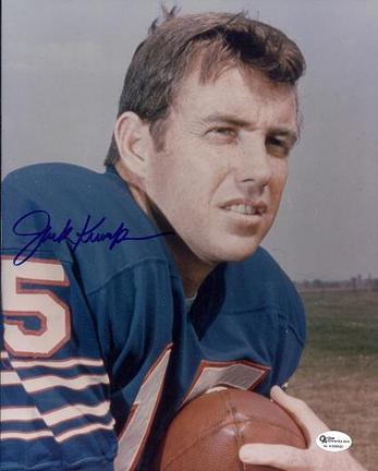 Jack Kemp Autographed Buffalo Bills 8" x 10" Photograph Former Congressman (Unframed)