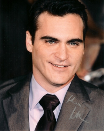 Joaquin Phoenix Autographed 8" x 10" Photograph (Unframed)