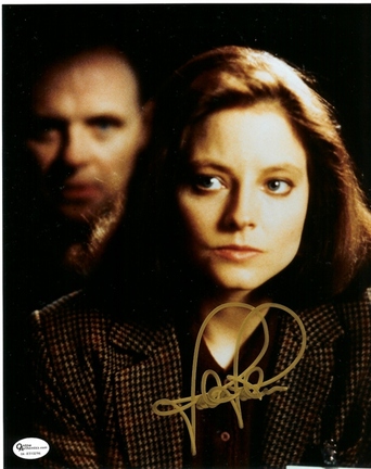 Jodie Foster Autographed "Silence of the Lambs" 8" x 10" Photograph (Unframed)