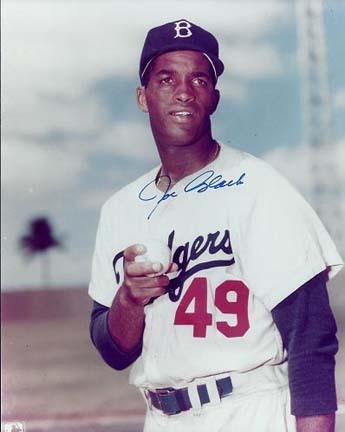 Joe Black Autographed Brooklyn Dodgers 8" x 10" Photograph (Deceased) (Unframed)