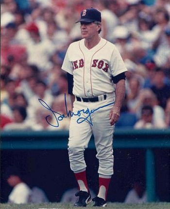 Joe Morgan Autographed Boston Red Sox Manager 8" x 10" Photograph (Unframed)