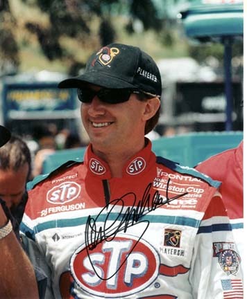 John Andretti "Smiling" Autographed Racing 8" x 10" Photograph (Unframed)