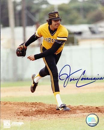 John Candelaria Autographed Pittsburgh Pirates 8" x 10" Photograph (Unframed)