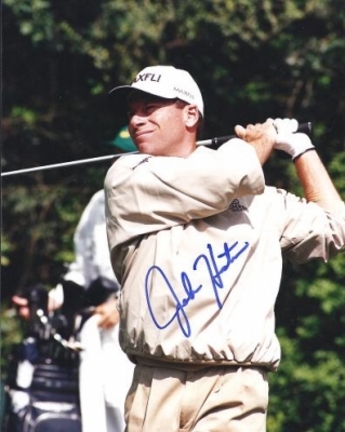 John Hutson Autographed Golf 8" x 10" Photograph (Unframed)