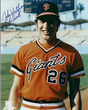 John Montefusco Autographed San Francisco Giants 8" x 10" Photograph with "The Count" Inscription (U