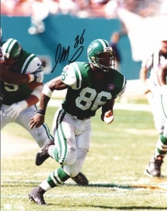 Johnny Mitchell Autographed New York Jets 8" x 10" Photograph (Unframed)