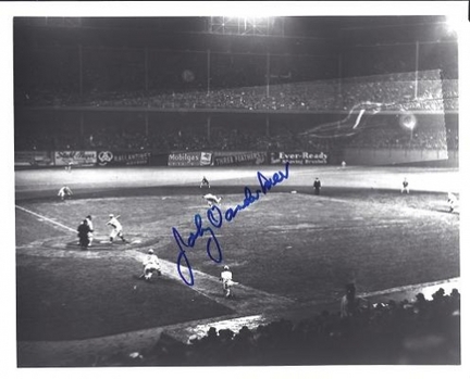 Johnny Vander Meer Autographed Cincinnati Reds 8" x 10" Photograph (Deceased) (Unframed)