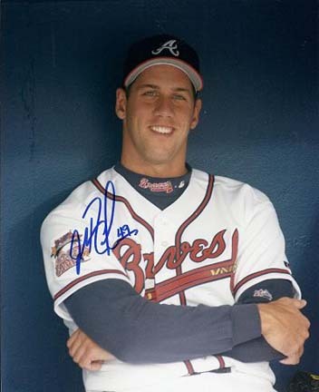 John Rocker Autographed Atlanta Braves 8" x 10" Photograph (Unframed)