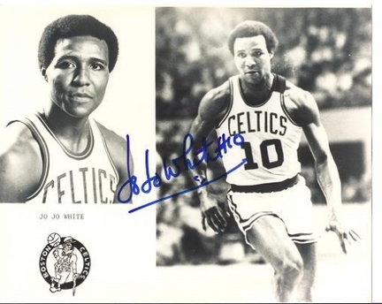 Jo Jo White Autographed Boston Celtics 8" x 10" Photograph (Unframed)