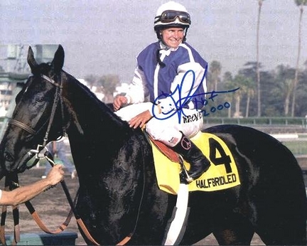 Julie Krane Autographed Jockey 8" x 10" Photograph (Unframed)